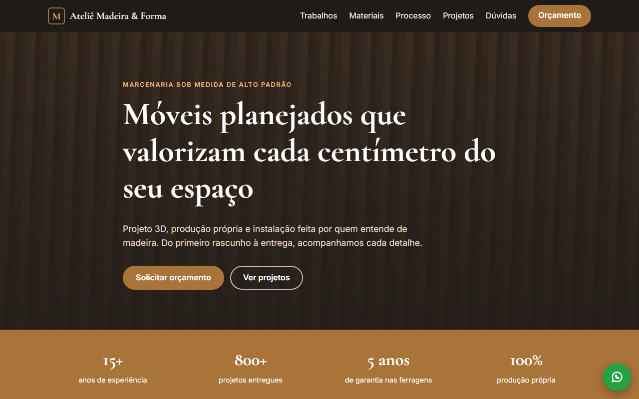Custom Furniture Template